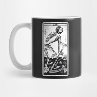 Death Tarot Card T Shirt Mug